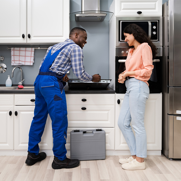what kind of warranty do you offer on your cooktop repair services in Hereford CO